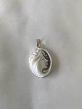 Ciondolo Cammeo Argento