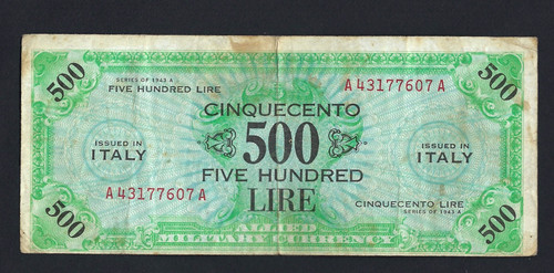 Allied military currency - military,
