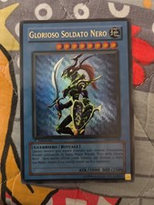 Carta Yu-Gi-Oh Glorioso Soldato Nero SYE-IT024 Prima Edizione Ultra Raro