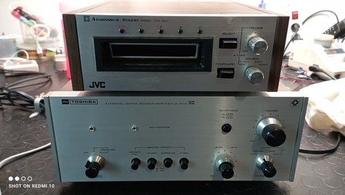 Impianto quadrifonico toshiba - impianto,