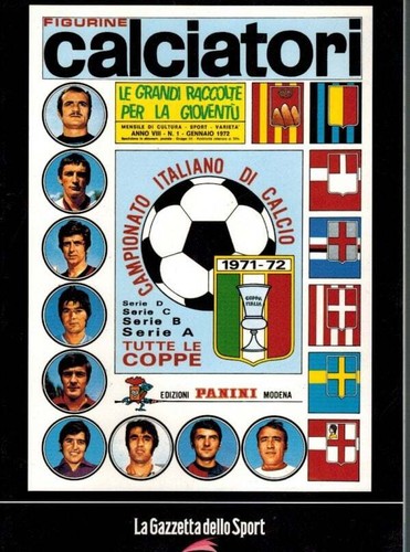 Calciatori 1971 ristampa - calciatori,