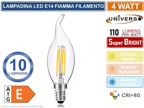Confezione lampadine led - 10,