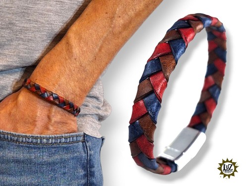 Bracciale uomo cuoio - bracciale,