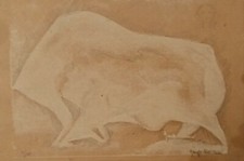 Giuseppe Marinucci, senza titolo, serigrafia su carta, 1970, cm  32,5x48.