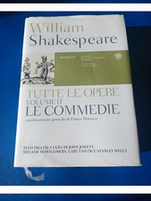 William Shakespeare, 'Tutte le opere, Vol. II: Le commedie' (Bompiani, 2015)   