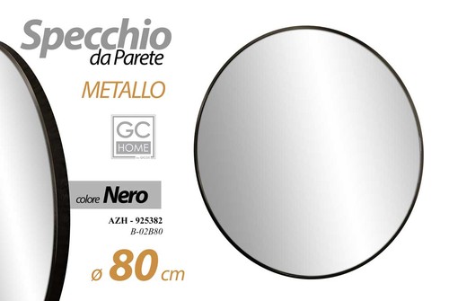 Specchio specchiera tondo - specchiera, da