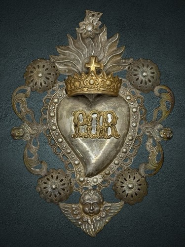 Voto vintage cuore sacro - voto,