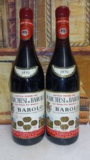 1x Vino 1970 Barolo Marchesi Di Barolo 72cl 13% (137.2025)
