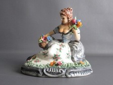 Vintage 1950s Hand Painted