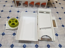 AFFETTA VERDURE MANDOLINA MANDOLINE MULTIUSO TAGLIA VERDURA CON ACCESSORI bianca