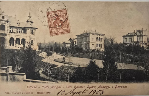 Cartolina 1903 varese - cartolina,