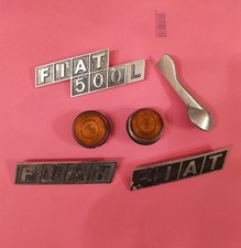 Piccolo Lotto Ricambi Fiat 500 Epoca, Pezzi Usati Originali.