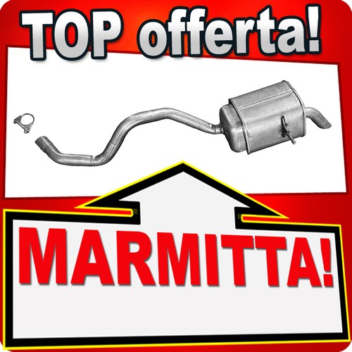 Silenziatore posteriore per - silenziatore,