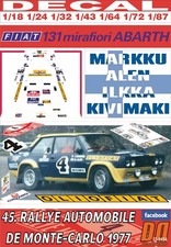 DECAL FIAT 131 ABARTH M.ALEN