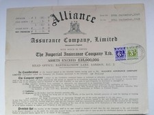 Polizza assicurazione 1947 -