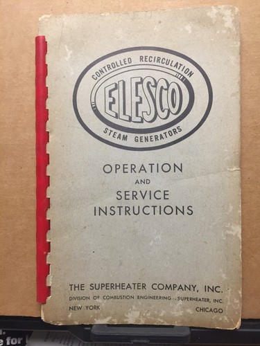 Vintage superheater company - superheater,