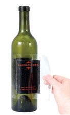 ? 10 Rimuovi Etichette Vino Birra Champagne Salva Conservatore Sollevamento Laminato 6" X 5"