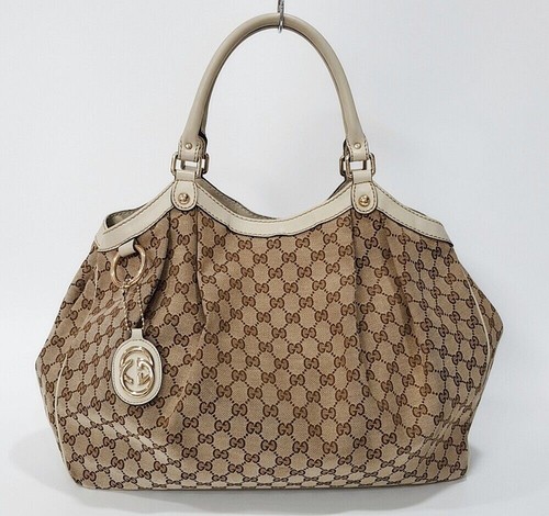 Gucci jacquard sukey bag - bag, large