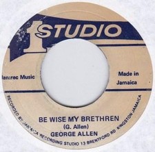 7" GEORGE ALLEN / FREDD Be