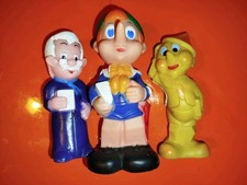 Pupazzi Misti Gomma Geppetto Pinocchio LEDRA Ledraplastic No Rubbertoys Biserka