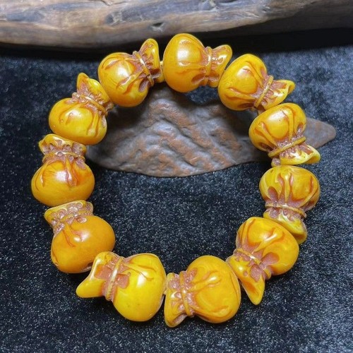 Bracciale ambra naturale - bracciale,