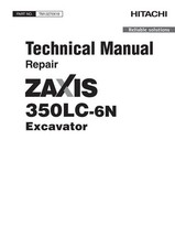 HITACHI ZAXIS 350LC-6N MANUALE