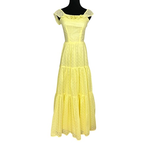 Maxi abito vintage fatto - , a