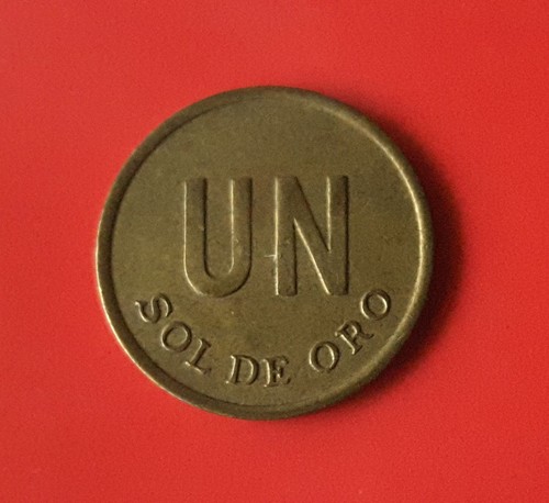 Sol oro 1975 perù un - 1,