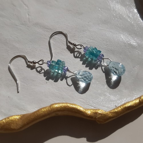 Boucles oreilles dormeuse - boucles,