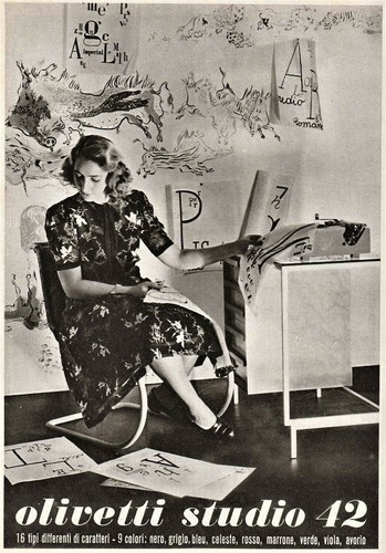 Pubblicita 1940 olivetti - 1940,