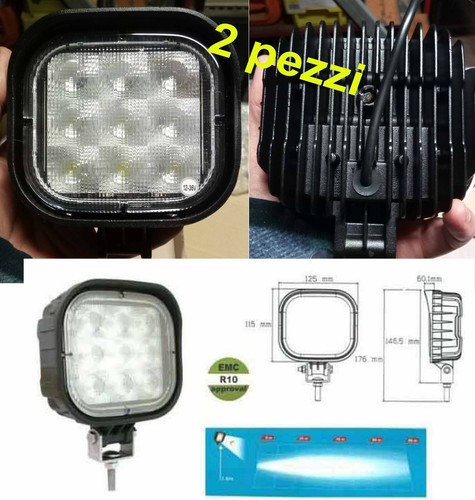 Faro lavoro led quadrato - faro,