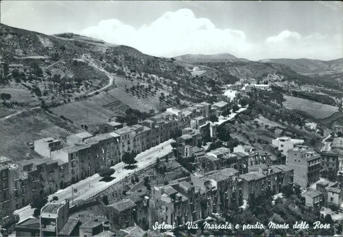 Cc743 cartolina salemi via - cc743,