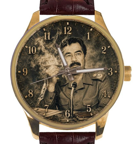 Orologio saddam hussein smoke - orologio,