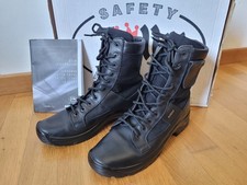 Anfibio n.43 Scarponcino JOLLY 6020 Militare Stealth Boot Gore-Tex  VERA PELLE
