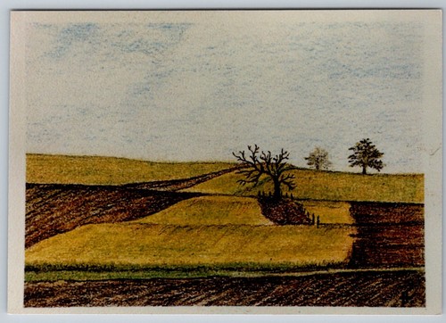 Cartolina paesaggio natura - cartolina,