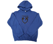 Felpa Pinko con cappuccio Blu