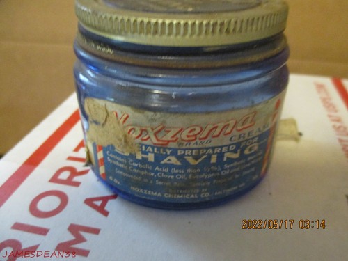 Bottiglia barattolo blu