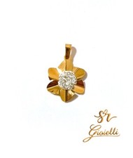 Ciondolo Fiore ORO GIALLO