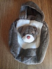 Borsa Borsetta Artigianale "Bimba" Con Peluche