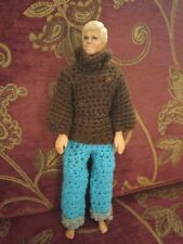 Bambola Ken Mattel del 1986, con completo di lana.