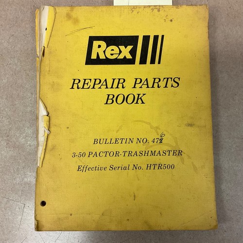 Rex pactor trashmaster - 3-50, pactor/trashmaster