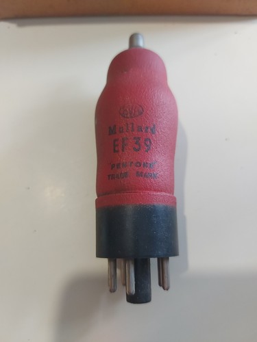 Valvola radio epoca mullard - radio,