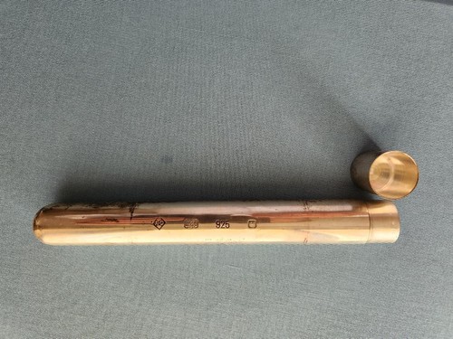 Tube cigare argent - tube, à