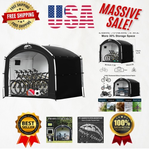 Ampia tenda porta bici - tenda,