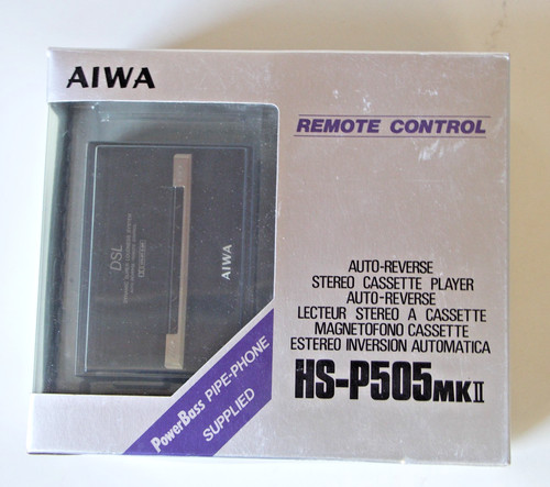 Aiwa p505 mkii walkman - mkii,