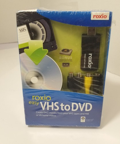 Roxio easy vhs dvd - vhs, hi8