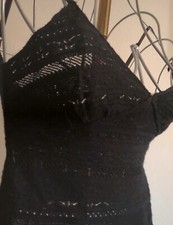 Canottiera Pennypull Top canotta corta nera M