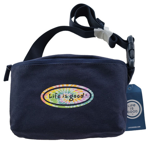 Life good tie dye ovale - life, is