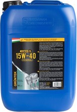Nuovo lubrificante POWER G 15W40 Gruntek capacità di 10L per autovetture e veico