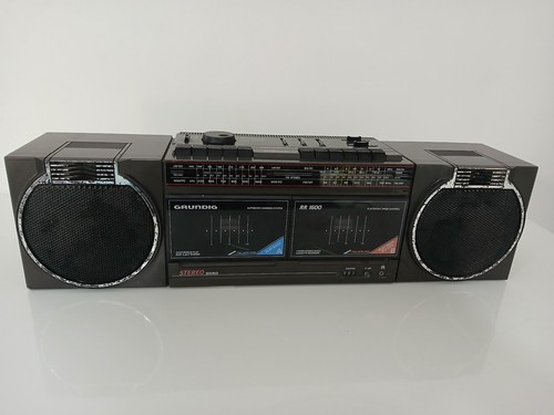 Radio cassette boombox grundig - cassette,